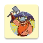 viking wastickerapps android application logo